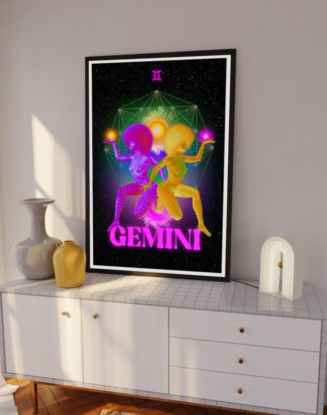Gemini Art print