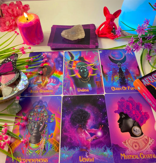 Afrodelia Oracle Deck | 42 cards.