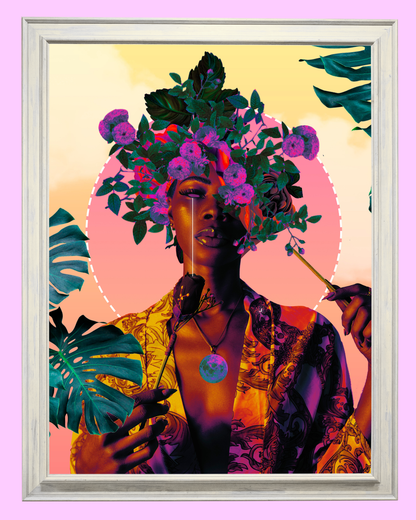 Flower Goddess Print