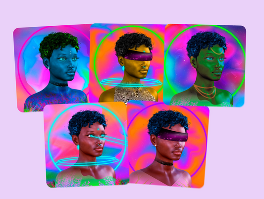 Nurus Affirmation Cards for Black Women | 54 cards