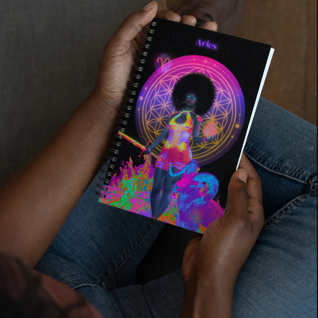 Aries Spiral notebook