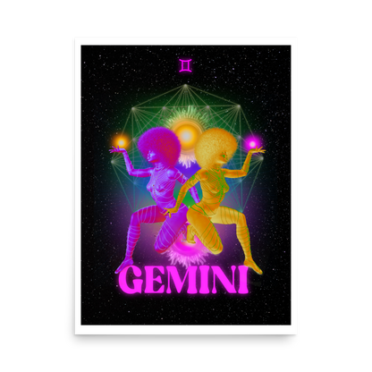 Gemini Art print
