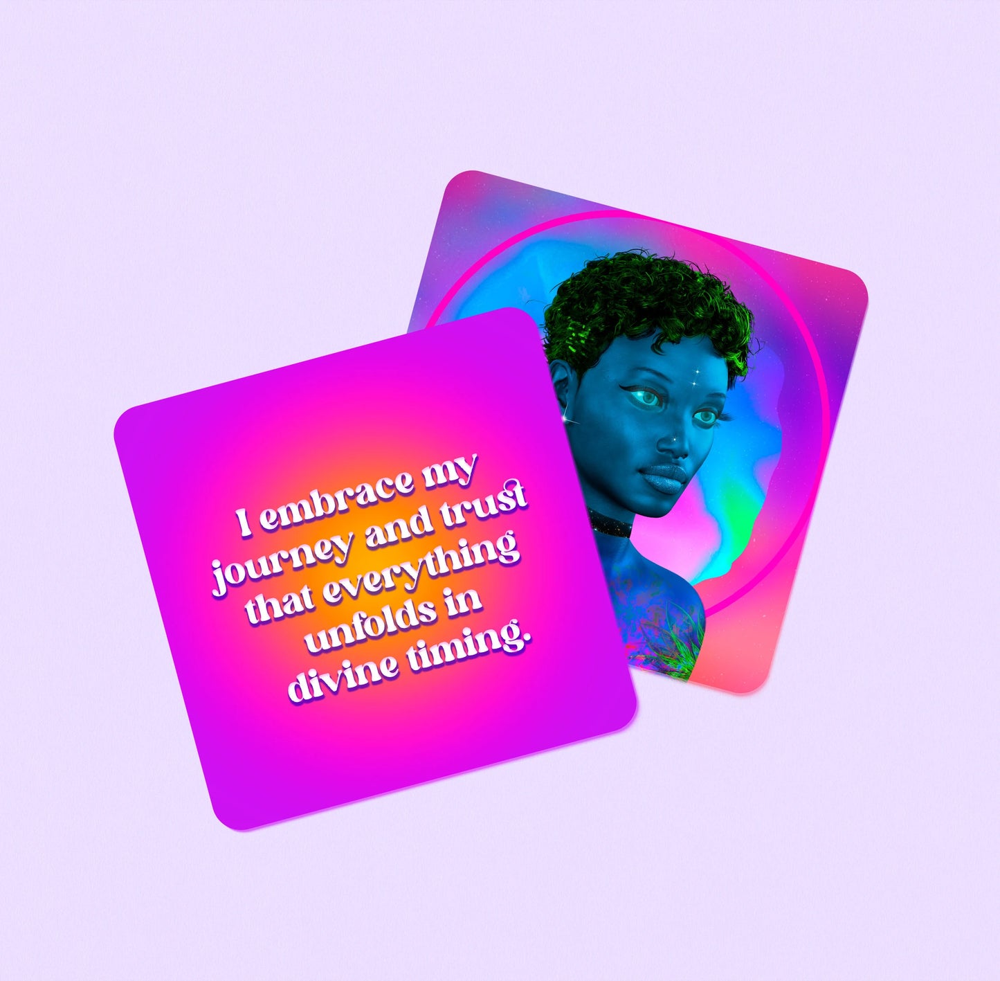 Nurus Affirmation Cards for Black Women | 54 cards